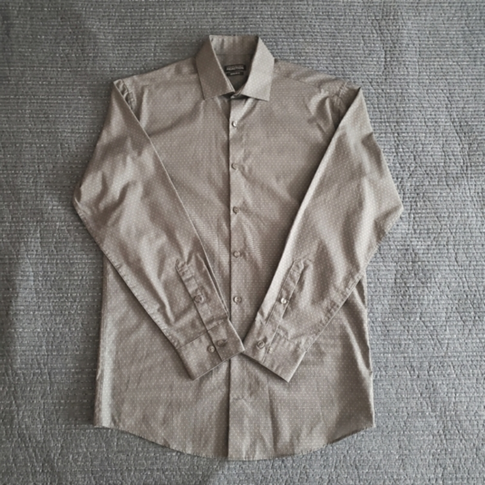NWOT Kenneth Cole Reaction Mens Button Down Shirt